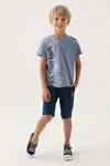 4-15 Yaş Lisanslı Us Polo ASSN Erkek Çocuk Takım -Gece Mavisi