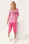 4-15 Yaş Lisanslı Us Polo ASSN Kız Çocuk Takım -Pembe
