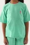4-15 Yaş Lisanslı Us Polo ASSN Kız Çocuk Takım -Bambu Yeşil