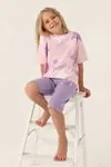 4-15 Yaş Lisanslı Us Polo ASSN Kız Çocuk Takım -Pembe