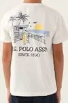 4-15 Yaş Lisanslı Us Polo ASSN Erkek Çocuk Takım -Ekru