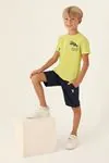 4-15 Yaş Lisanslı Us Polo ASSN Erkek Çocuk Takım -Fıstık Yeşil