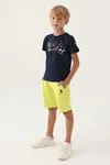 4-15 Yaş Lisanslı Us Polo ASSN Erkek Çocuk Takım -Koyu Lacivert
