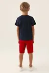 4-15 Yaş Lisanslı Us Polo ASSN Erkek Çocuk Takım -Koyu Lacivert