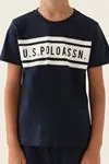 4-15 Yaş Lisanslı Us Polo ASSN Erkek Çocuk Takım -Koyu Lacivert