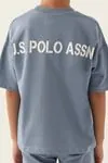 4-15 Yaş Lisanslı Us Polo ASSN Erkek Çocuk Takım -Gece Mavisi