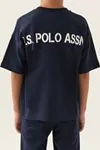 4-15 Yaş Lisanslı Us Polo ASSN Erkek Çocuk Takım -Lacivert