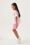 4-15 Yaş Lisanslı Us Polo ASSN Kız Çocuk Takım -Pembe