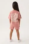 4-15 Yaş Lisanslı Us Polo ASSN Kız Çocuk Takım -Retro Pembe