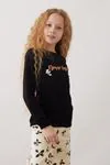 8-12 Yaş Butterfly Kız Çocuk 3'Lü Takım -Ekru