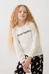 8-12 Yaş Butterfly Kız Çocuk 3'Lü Takım -Siyah