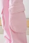 8-12 Yaş Los Angeles Kız Çocuk Pantolon -Pembe