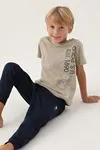 4-15 Yaş Lisanslı Us Polo ASSN Erkek Çocuk Takım -Açık Haki