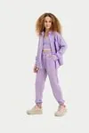 9-15 Yaş Miami Fashion Kız Çocuk Takım -Lila-