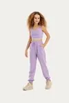 9-15 Yaş Miami Fashion Kız Çocuk Takım -Lila-