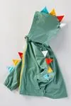 1-5 Yaş Dinosaur Erkek Çocuk Su İtici Yağmurluk -Yeşil