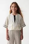 8-14 Yaş All Style Best Kız Çocuk 3'Lü Takım -Krem-