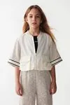 8-14 Yaş All Style Best Kız Çocuk 3'Lü Takım -Krem-
