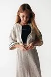 8-14 Yaş All Style Best Kız Çocuk 3'Lü Takım -Krem-
