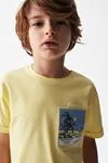 4-8 Yaş Lufionn Memory Erkek Çocuk Takım -Sarı