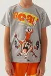 3-9 Yaş Lisanslı Looney Tunes Erkek Çocuk Takım -Oranj