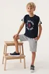 4-15 Yaş Lisanslı Us Polo ASSN Erkek Çocuk Takım -Koyu Lacivert