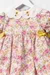 2-5 Yaş Baby Garden Kız Çocuk Elbise -Sarı