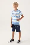 4-15 Yaş Lisanslı Us Polo ASSN Erkek Çocuk Takım -Mavi