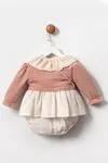 9-24 Ay Soul Rana Kız Bebek 3'Lü Takım -Bej-