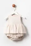 9-24 Ay Soul Rana Kız Bebek 3'Lü Takım -Bej-