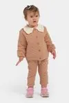 6-18 Ay Asuman Kız Bebek Takım -Camel