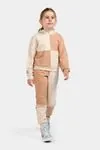 7-10 Yaş Sargento Kız Çocuk Eşofman Takım -Camel-