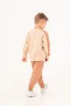 2-5 Yaş Cool Block Erkek Çocuk Eşofman Takım -Açık Kiremit