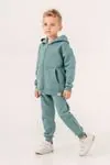 2-5 Yaş Cotton Bear Erkek Çocuk Hırkalı Takım -Petrol