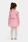 2-5 Yaş Ballerina Kız Çocuk 3'Lü Takım -Pembe