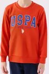4-15 Yaş Lisanslı Us Polo ASSN Erkek Çocuk Takım -Oranj-