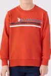 4-15 Yaş Lisanslı Us Polo ASSN Erkek Çocuk Takım -Oranj-