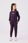 9-15 Yaş Lisanslı Us Polo ASSN Kız Çocuk Takım -Mor