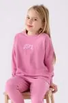 9-15 Yaş Lisanslı Us Polo ASSN Kız Çocuk Takım -Karanfil