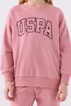 9-15 Yaş Lisanslı Us Polo ASSN Kız Çocuk Takım -Pembe