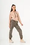 10-15 Yaş Limited Cool Cargo Kız Çocuk 3'Lü Takım -Açık Latte-