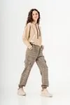 10-15 Yaş Limited Cool Cargo Kız Çocuk 3'Lü Takım -Latte