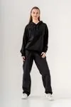 9-15 Yaş Berlin Love Fashio Kız Çocuk Takım -Siyah-