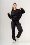 9-15 Yaş Berlin Love Fashio Kız Çocuk Takım -Siyah-