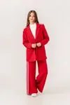 9-15 Yaş Royal Design Kız Çocuk Takım -Kırmızı-