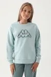 7-16 Yaş KAPPA Kız Çocuk Sweat -Yeşil-