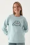 7-16 Yaş KAPPA Kız Çocuk Sweat -Yeşil-