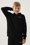 7-16 Yaş KAPPA Erkek Çocuk Sweatshirt -Siyah