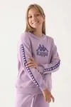 7-16 Yaş KAPPA Kız Çocuk Sweat -Lila-