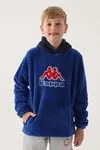 7-16 Yaş KAPPA Erkek Çocuk Sweatshirt -Saks Mavi-